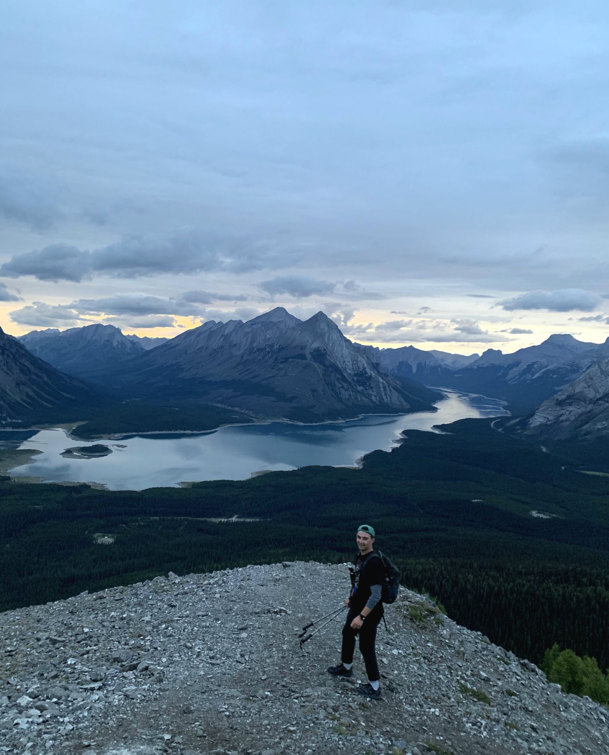 John-Top-of-Tent-Ridge-view