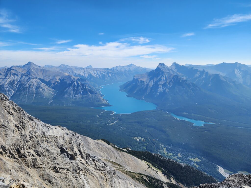 Lake Minnewanka from Cascade